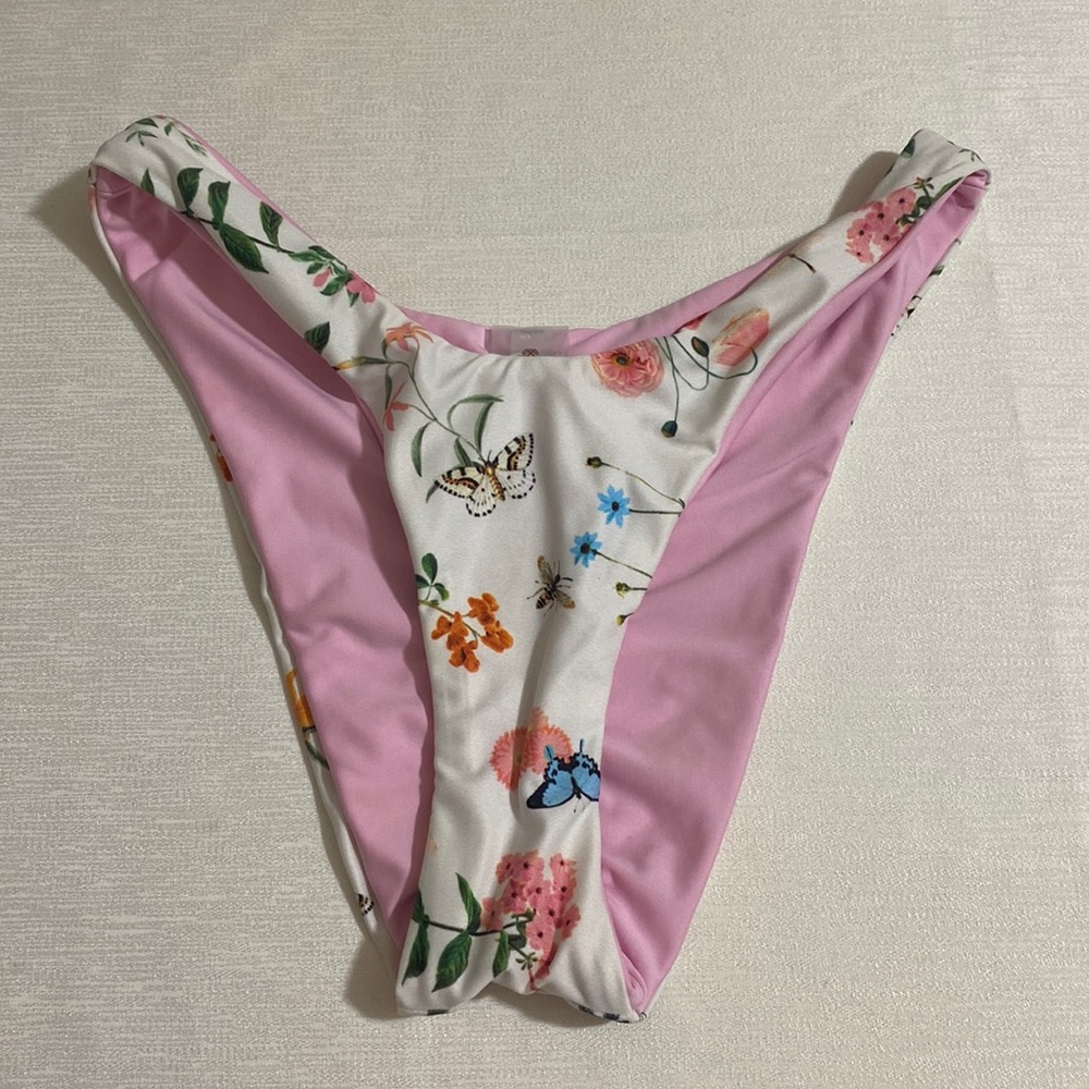 PILYQ Women's Reversible High Cut Teeny Bikini Bottom MRP-280T